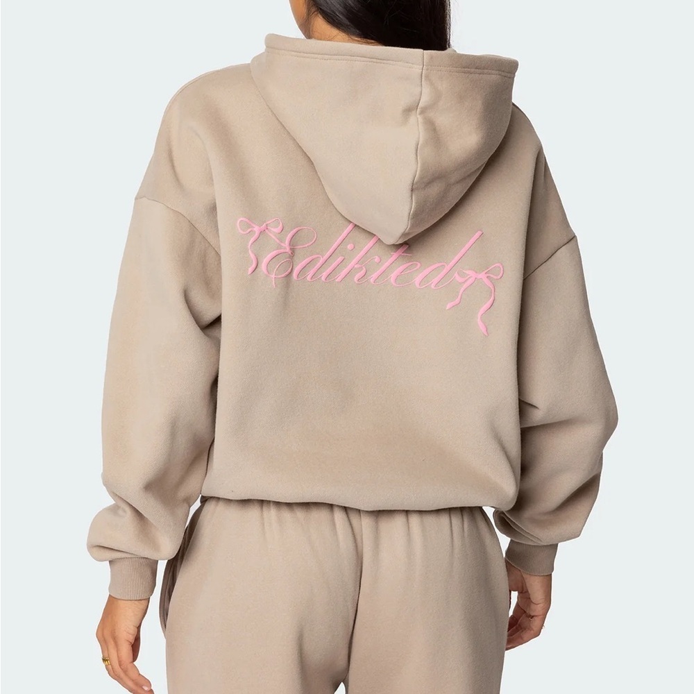 Edikted Bow Hoodie